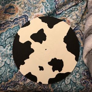 painted vinyl record